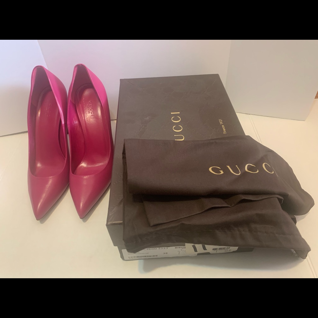 Gucci Malaga Kid Stiletto Heel